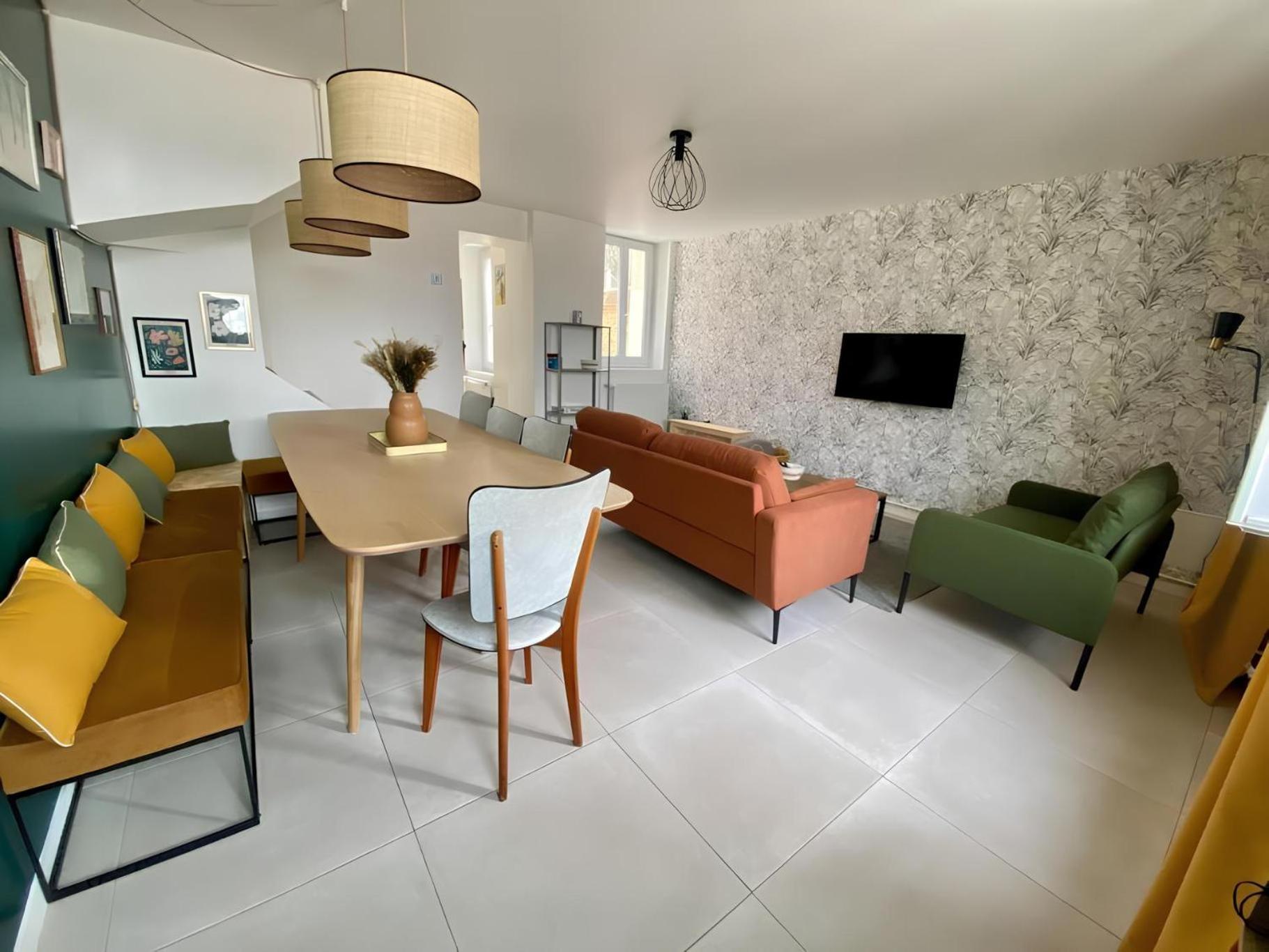 Maison Familiale Avec Exterieur Menage Et Linges Inclus Ρουέν Εξωτερικό φωτογραφία